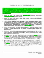 Image result for Customizable Landscaping Contract Templates Free