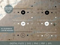 Image result for Spotify Music Player Buttons