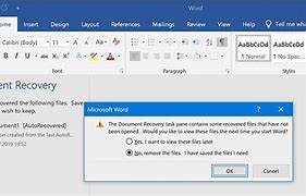 Image result for How to Recover Edited Word Document