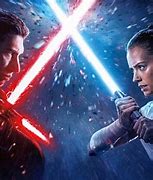 Image result for Kylo Ren vs Rey Lightsaber