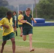 Image result for Athletics Running Barefoot Kids