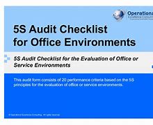 Image result for Audit 5S Office