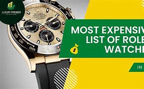Image result for Most Expensive Rolex
