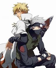 Image result for Minato and Kakashi