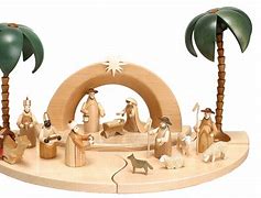 Image result for Modern Nativity Set