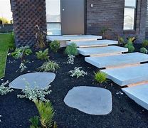 Image result for Bluestone Stepping Stones in Lawn