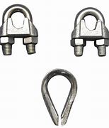 Image result for Wire Cable Clip End