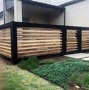 Image result for Modern Privacy Fence Designs