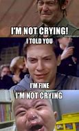 Image result for I'm Not Crying Meme