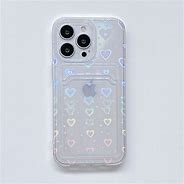 Image result for Heart Holographic Case with Stickers