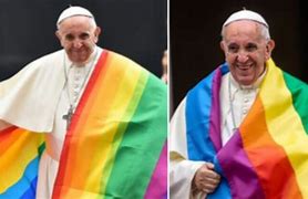 Image result for Pope LGBTQ Flag