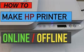 Image result for HP Printer Offline How to Get It Online