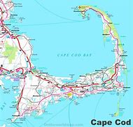 Image result for Map of Providence RI and Cape Cod