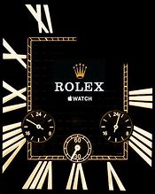 Image result for Apple I Watch Face Picture Rolex No Hands