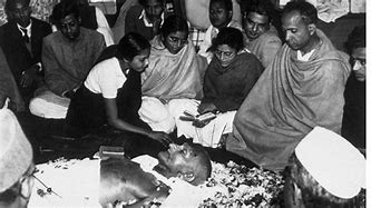 Image result for Gandhi Funeral