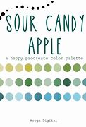 Image result for Candy Apple Color Pallet