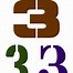 Image result for Free Printable Number Stencils 3