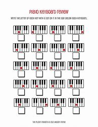 Image result for Free Printable Piano Note Worksheets