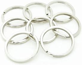 Image result for Split Metal Key Rings
