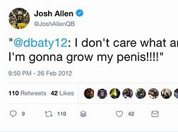 Image result for Josh Allen Tweets