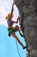 Image result for Mountain Climbing Art