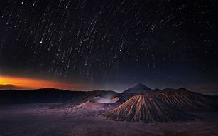 Image result for Milky Way Mount Bromo