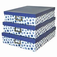 Image result for Decorative Cardboard Storage Boxes