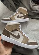 Image result for Jordan 1 with Brown D On Them