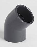 Image result for PVC Elbow 45 Grey