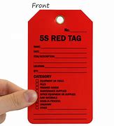 Image result for 5S Sort Tags