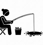Image result for Ice Fishing Icon