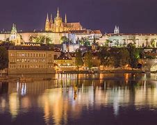 Image result for Prague Castle Night