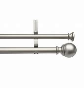 Image result for 1 Inch Double Curtain Rod