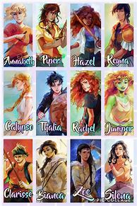 Image result for Characters in Percy Jackson