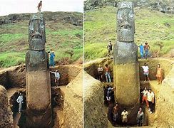 Image result for Easter Island Statues Have Bodies
