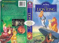 Image result for Lion King VHS DVD