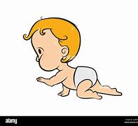 Image result for Crying Baby Crawling Drawing