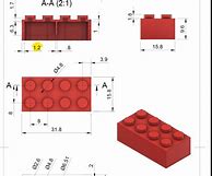 Image result for LEGO Brick Blueprint