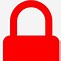 Image result for Red Lock Clip Art