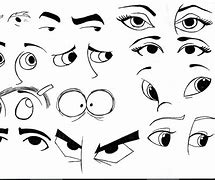 Image result for How to Draw Funny Cartoon Eyes