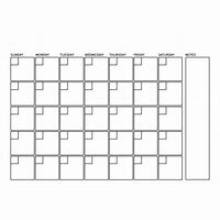 Image result for A Blank Calendar Template