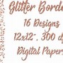 Image result for Rose Gold Glitter Border with Black Background