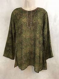 Image result for Green Sequin Tunic