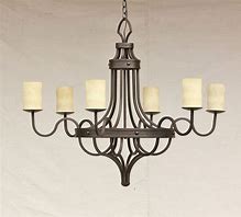Image result for Spanish Chandelier Wrought Iron