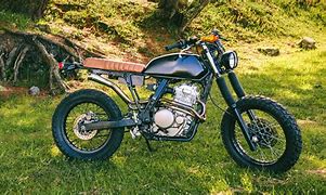 Image result for Electric Scrambler Motorcycle