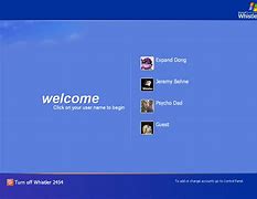 Image result for Windows Whistler Login Screen