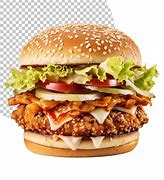Image result for Zinger Burger White Background
