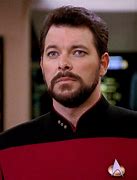 Image result for Captain Riker Haircut
