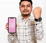 Image result for Holding iPhone Mockup White