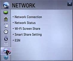 Image result for LG Smart TV Network Settings